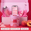 JUICi tubs in Cherry Crush and Peach Passion
